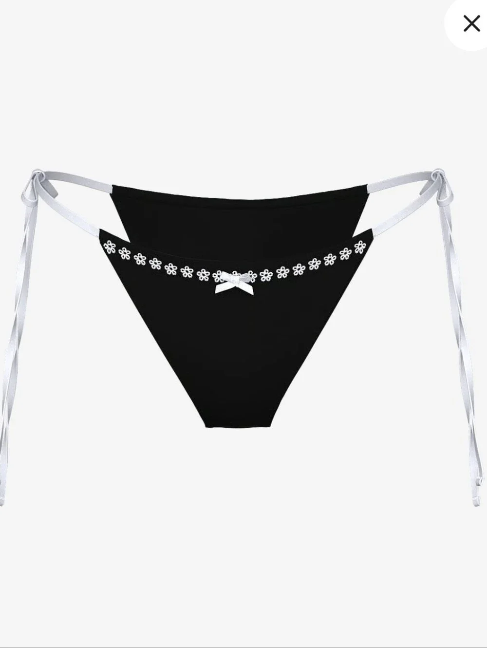 New!PINKBy Frankies Bikinis Rosemary Itsy Bikini Bottom‎